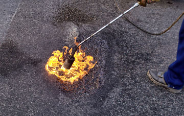 Sway flat roofing repairs